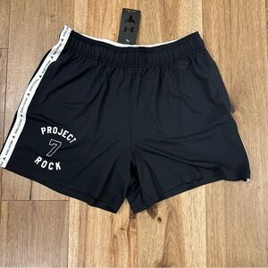 NEW NWT UNDER ARMOUR MENS LARGE PROJECT ROCK MESH SHORT BOH 1386889-001 MSRP $60